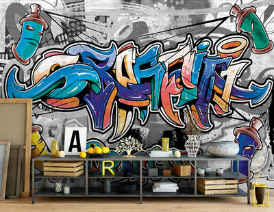 FBK Graffiti Fotobehang 2294