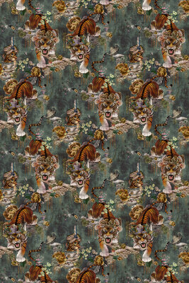 Santorus II Santorus Tiger's Teatime Moss WP130445 (*Met Gratis Lijm!)