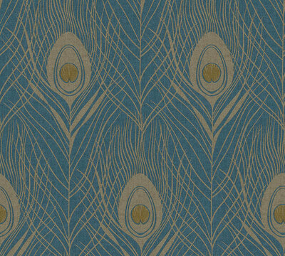 AS Creation Absolutely Chic 36971-2 | 369712 - Blauw / Goud