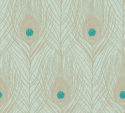 AS Creation Absolutely Chic 36971-3 | 369713 - Groen / Blauw