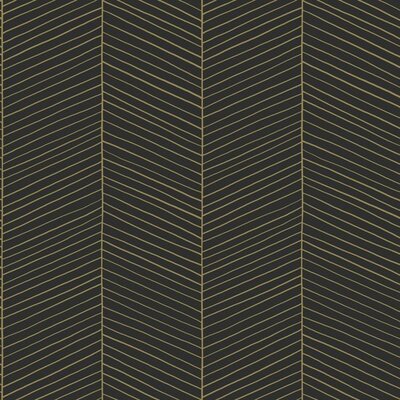 Esta Home Black & White 139136 (With a splash of gold) (*Gratis Lijm Actie) - Zwart - Goud