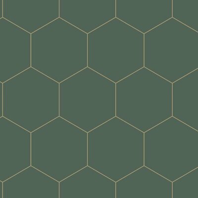 Esta Art Deco 139228 (*Gratis Lijm Actie) - Groen - Goud