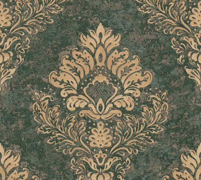 AS Creation Metropolitan Stories II Alena / St. Petersburg 37901-1 - 379011 - Groen / Goud