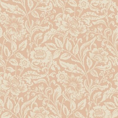 Esta Home Vintage Flowers terracotta - roze 139427 (*Gratis Lijm Actie) - Terracotta - Roze