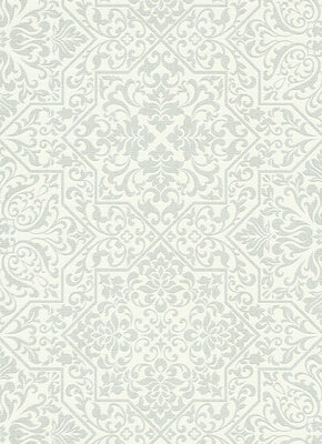 Dutch Wall Decor Erismann Bali 10024-01 Wit zilver glitter