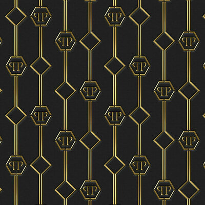 Dutch Wall Decor Philipp Plein Z8093 Zwart / Goud