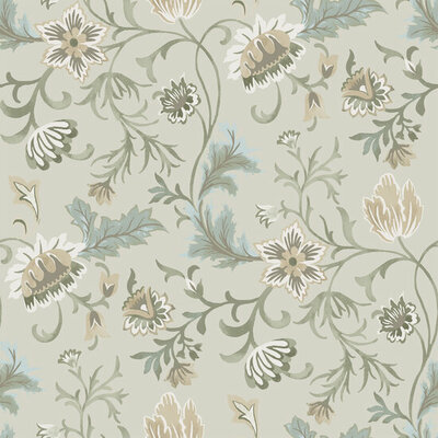 Esta Home Vintage Flowers beige - meerkleurig 139412 (*Gratis Lijm Actie) - Multicolour - Beige