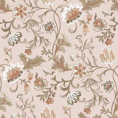 Esta Home Vintage Flowers roze 139478 (*Gratis Lijm Actie) - Roze