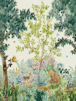 Dutch Wallcoverings Dream Catcher Forest Friends  99380