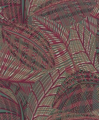 BN Wallcoverings Botanical 221314 (Met Gratis Lijm*) Rood
