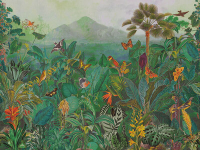 Arte Birds of Paradise THE TROPICS - PANORAMIQUE BOP401 (Incl. Gratis Lijm*)