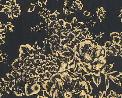 AS Creation AP Finest - 30657-7 - 306577 Goud (Textiel) - Goud / Zwart