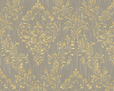 AS Creation AP Finest - 30659-3 - 306593 Goud (Textiel) - Goud / Beige