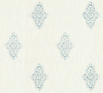 AS Creation AP Finest - 31946-1 - 319461 Wit (Textiel) - Zilver