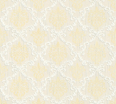 AS Creation AP Finest - 95629-7 - 956297 Creme (Textiel) - Creme / Goud