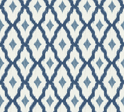 AS Creation AP Finest - 96197-4 - 961974 Blauw (Textiel) - Wit