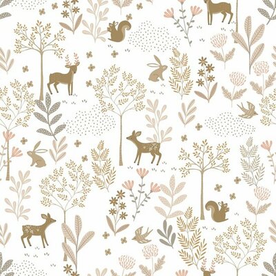 Esta Home To the Moon and Back 139521 (*Gratis Lijm Actie) - Wit - Terracotta - Beige