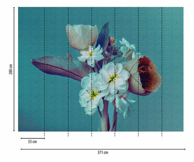 AS Creation The Wall Blauw - 38269-1 - 382691 - Blauw / Paars