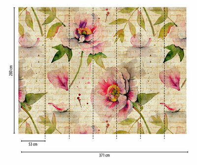 AS Creation The Wall Beige - 38276-1 - 382761 - Beige / Groen