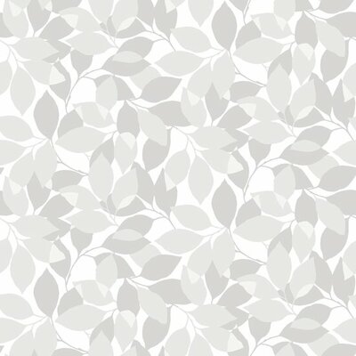 Dutch Wall Decor Blommor & Blad 676-01 Grijs