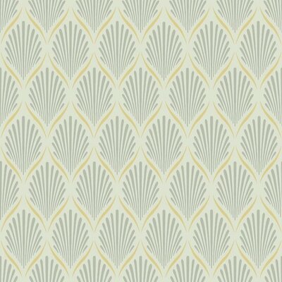 Dutch Wall Decor Blommor & Blad 681-02 Blauw