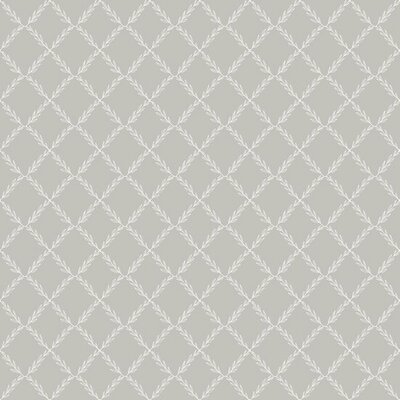 Dutch Wall Decor Blommor & Blad 682-02 Grijs