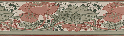 Dutch Wall Decor Swedish Heritage Behangrand 020-04 Rood