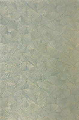 Casamance Nature Précieuse - Textures (Met Gratis Lijm*) 76522650 - Groen / Metallic Goud