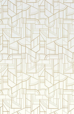 Casamance Faubourg Des Lumières (Met Gratis Lijm*) 76292446 - Wit