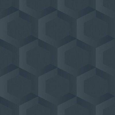 Origin Wallcoverings 3D Reflections (Met Gratis Lijm!) 348022 - Blauw