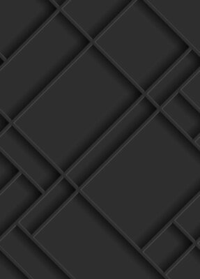 Origin Wallcoverings 3D Reflections (Met Gratis Lijm!) 357327 - Zwart