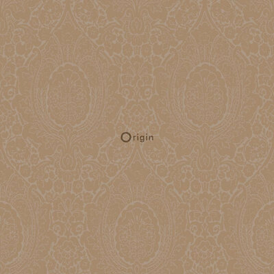 Origin Wallcoverings Belle Epoque (Met Gratis Lijm!) 345429 - Geel / Bruin