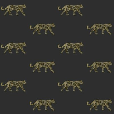 Origin Wallcoverings City Chic (Met Gratis Lijm!) 347686 - Zwart / Goud