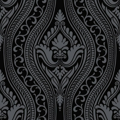 Origin Wallcoverings Grandeur (Met Gratis Lijm!) 346602 - Zwart