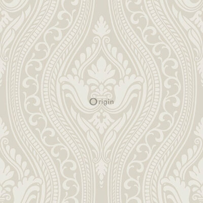 Origin Wallcoverings Grandeur (Met Gratis Lijm!) 346628 - zilver / Grijs
