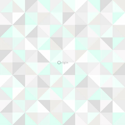 Origin Wallcoverings Hide & Seek (Met Gratis Lijm!) 337206 - Groen / Grijs