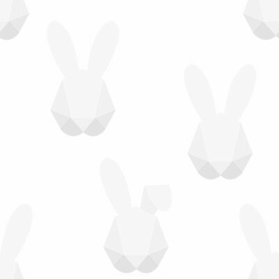 Origin Wallcoverings Hide & Seek (Met Gratis Lijm!) 347491 - Wit / Grijs