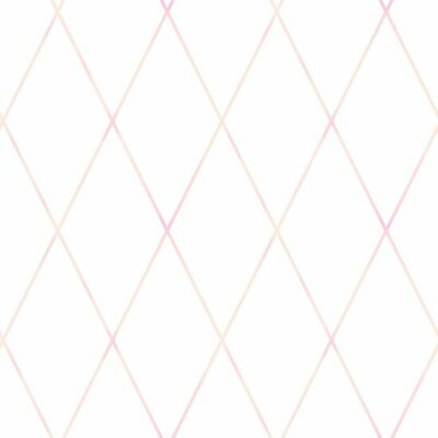 Origin Wallcoverings Hide & Seek (Met Gratis Lijm!) 347493 - Wit / Roze