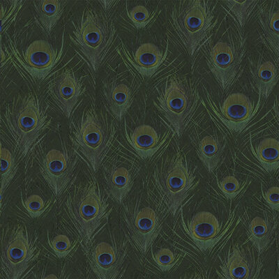 Origin Wallcoverings Luxury Skins (Met Gratis Lijm!) 347765 - Groen