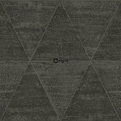 Origin Wallcoverings Matières (Met Gratis Lijm!) 337605 - Zwart