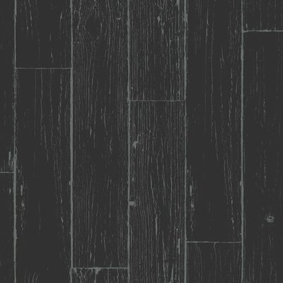 Origin Wallcoverings Matières (Met Gratis Lijm!) 347542 - Zwart / zilver
