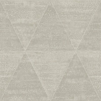 Origin Wallcoverings Matières (Met Gratis Lijm!) 347590 - zilver / Beige