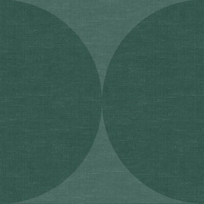 Origin Wallcoverings Natural Fabrics (Met Gratis Lijm!) 357225 - Groen