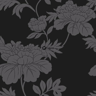 Origin Wallcoverings Ouverture (Met Gratis Lijm!) 345927 - Zwart