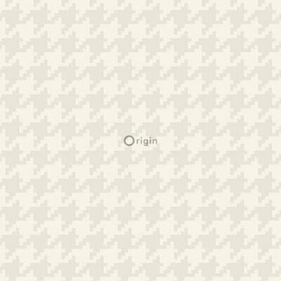 Origin Wallcoverings Upstairs Downstairs (Met Gratis Lijm!) 346842 - zilver / Wit / Grijs
