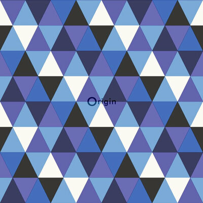 Origin Wallcoverings Urban Funky (Met Gratis Lijm!) 347205 - Blauw