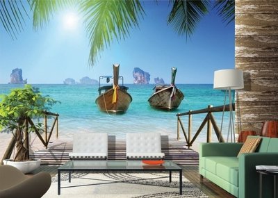 AG Design Fotobehang Paradijselijke Stranden FTS1315
