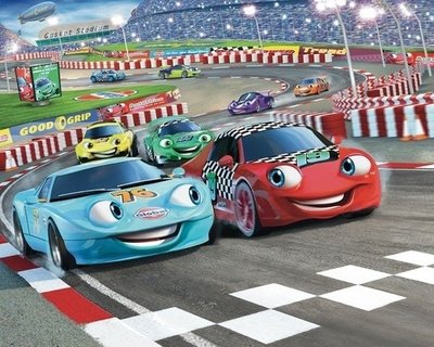 Walltastic 3D Auto`s cars