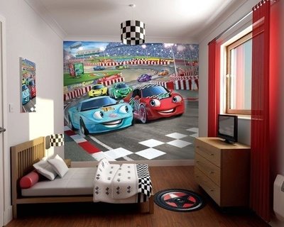 Walltastic 3D Auto`s cars
