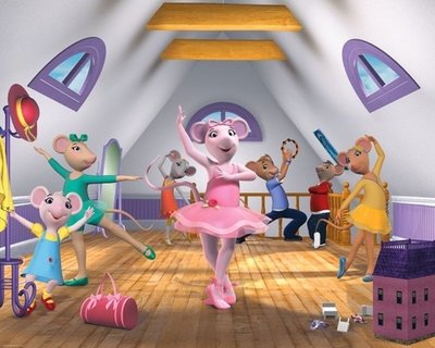 Walltastic 3D Angelina Ballerina
